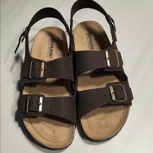 BIOLINE-Saty Brown Men's Sandals Size 10 EU 44